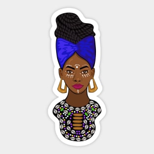 African woman 3 Sticker